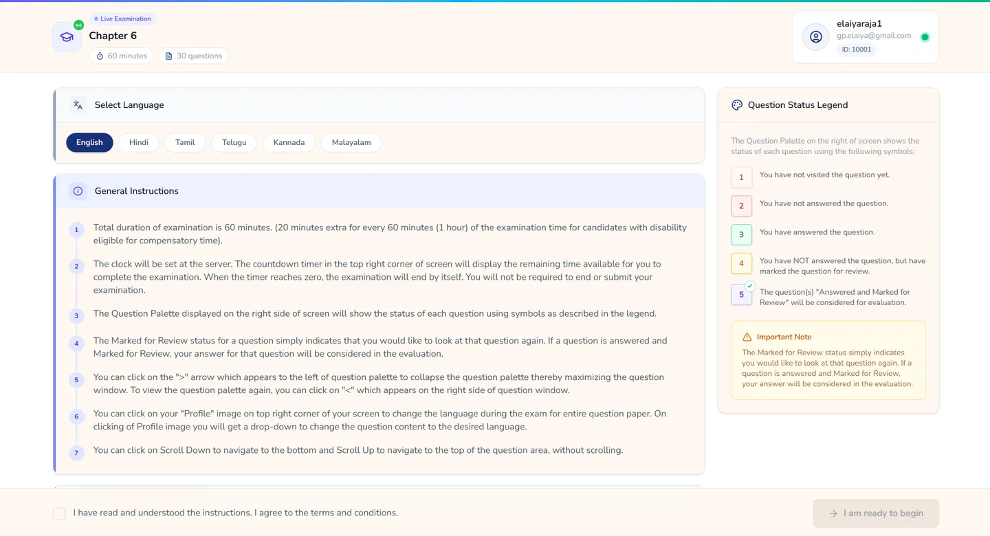 Pixel-Faithful Proctored Mocks screenshot 1
