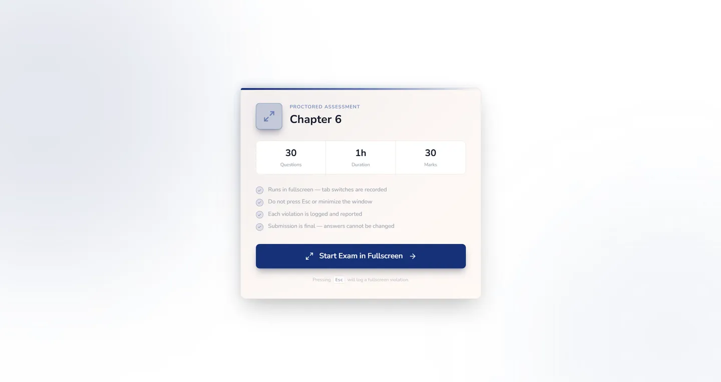 Pixel-Faithful Proctored Mocks — Sikgen AI platform screenshot