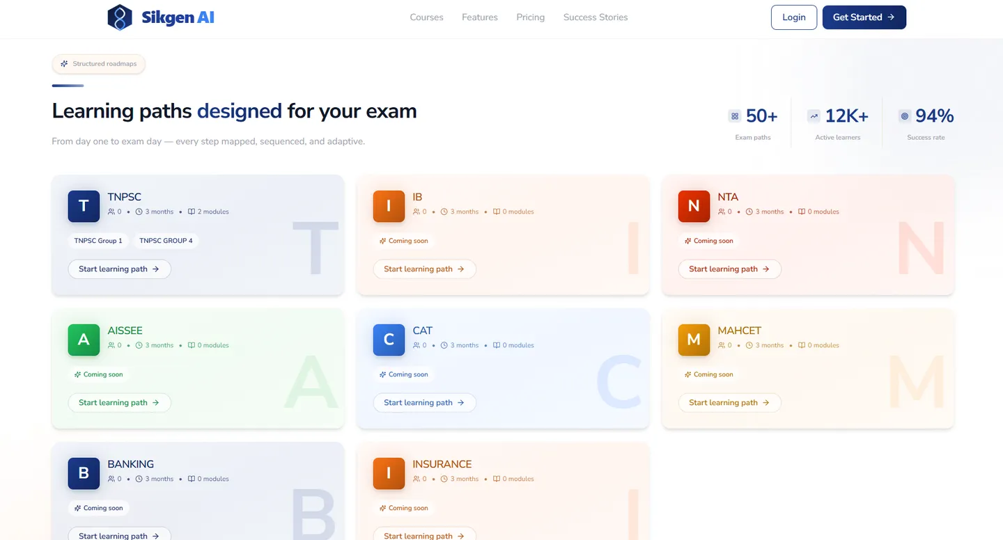 For EdTech Startups — Sikgen AI platform