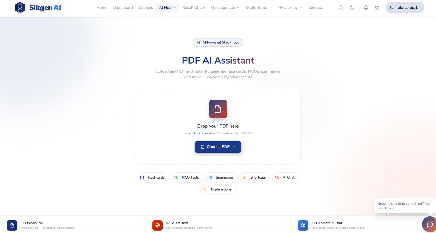 PDF Assistant & Question Lab screenshot 2