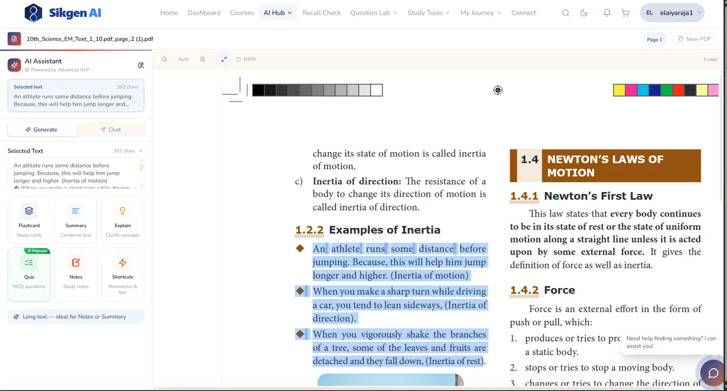 PDF Assistant & Question Lab screenshot 3